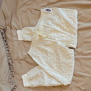 Women's size small cheetah print pajama pants
